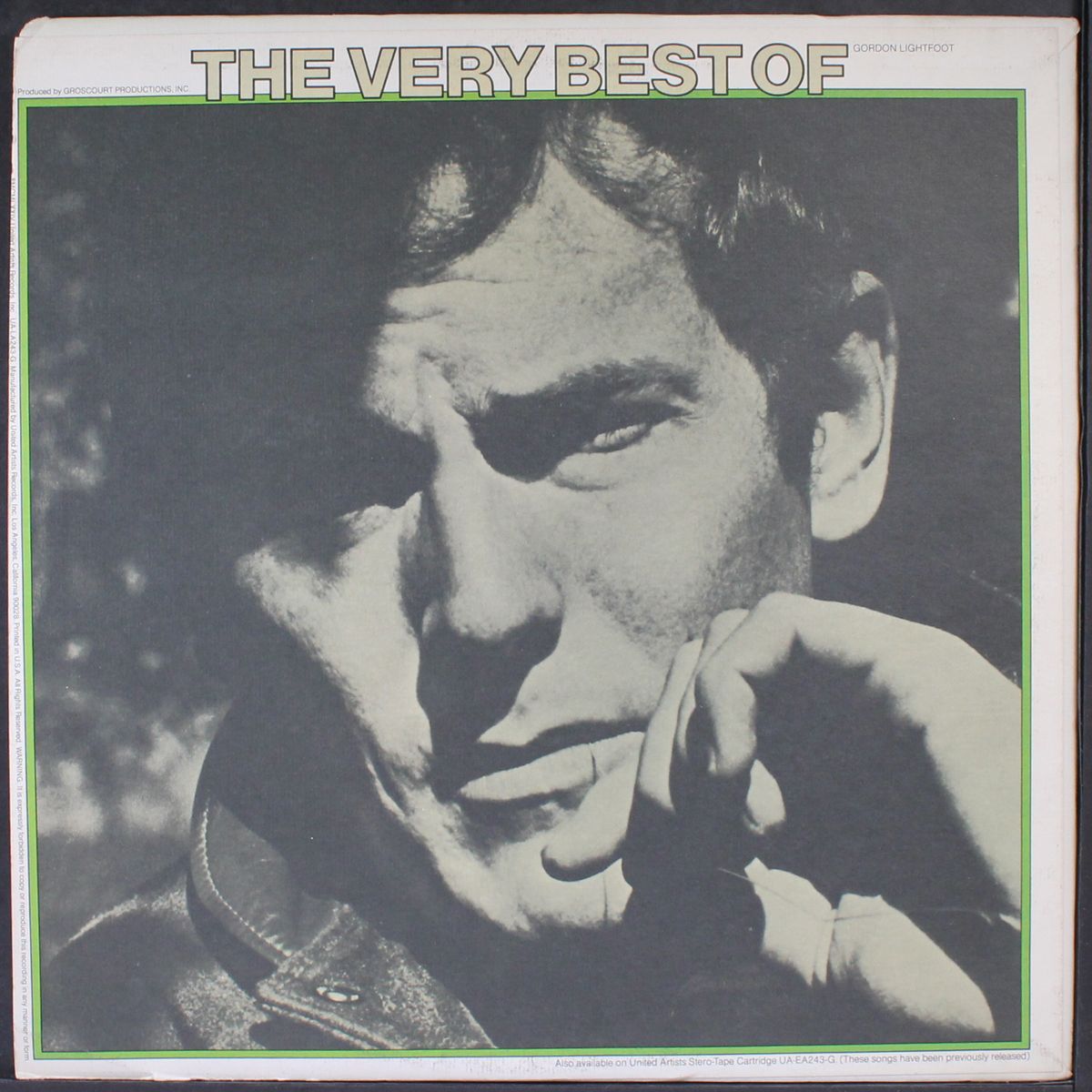 the very best of gordon lightfoot by GORDON LIGHTFOOT
