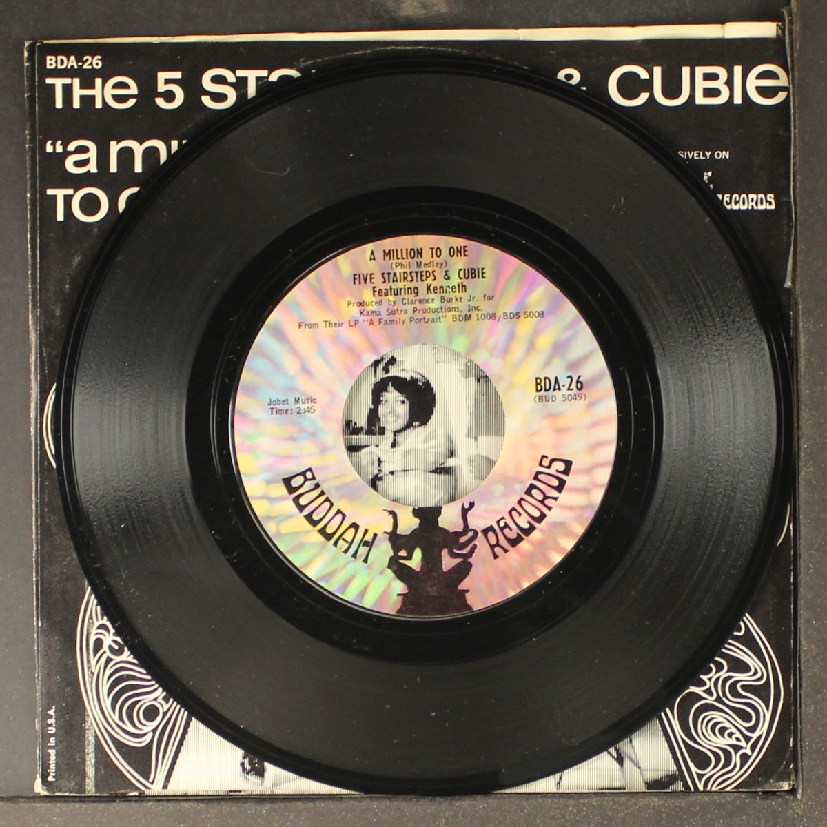 a million to one / you make me so mad by FIVE STAIRSTEPS & CUBIE