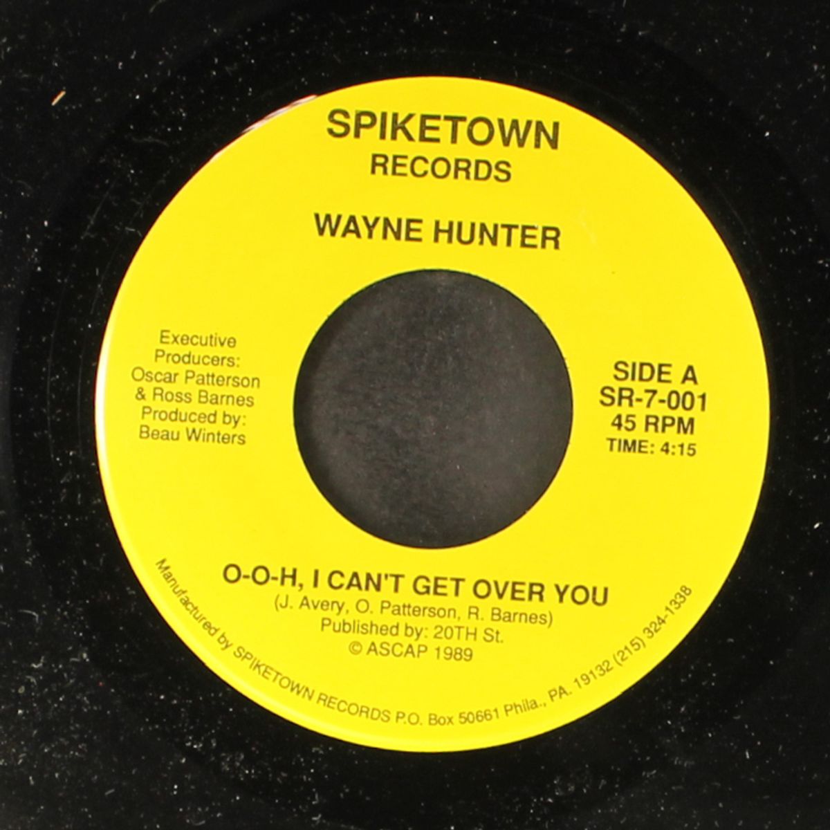 starting all over again / o-o-h, i can't get over you by WAYNE HUNTER