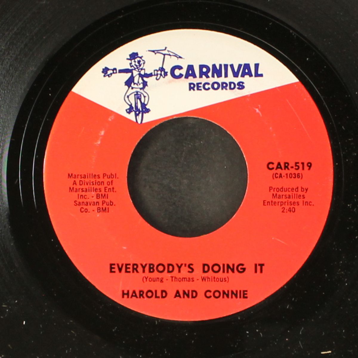 bugaloo party / everybody's doing it by HAROLD AND CONNIE