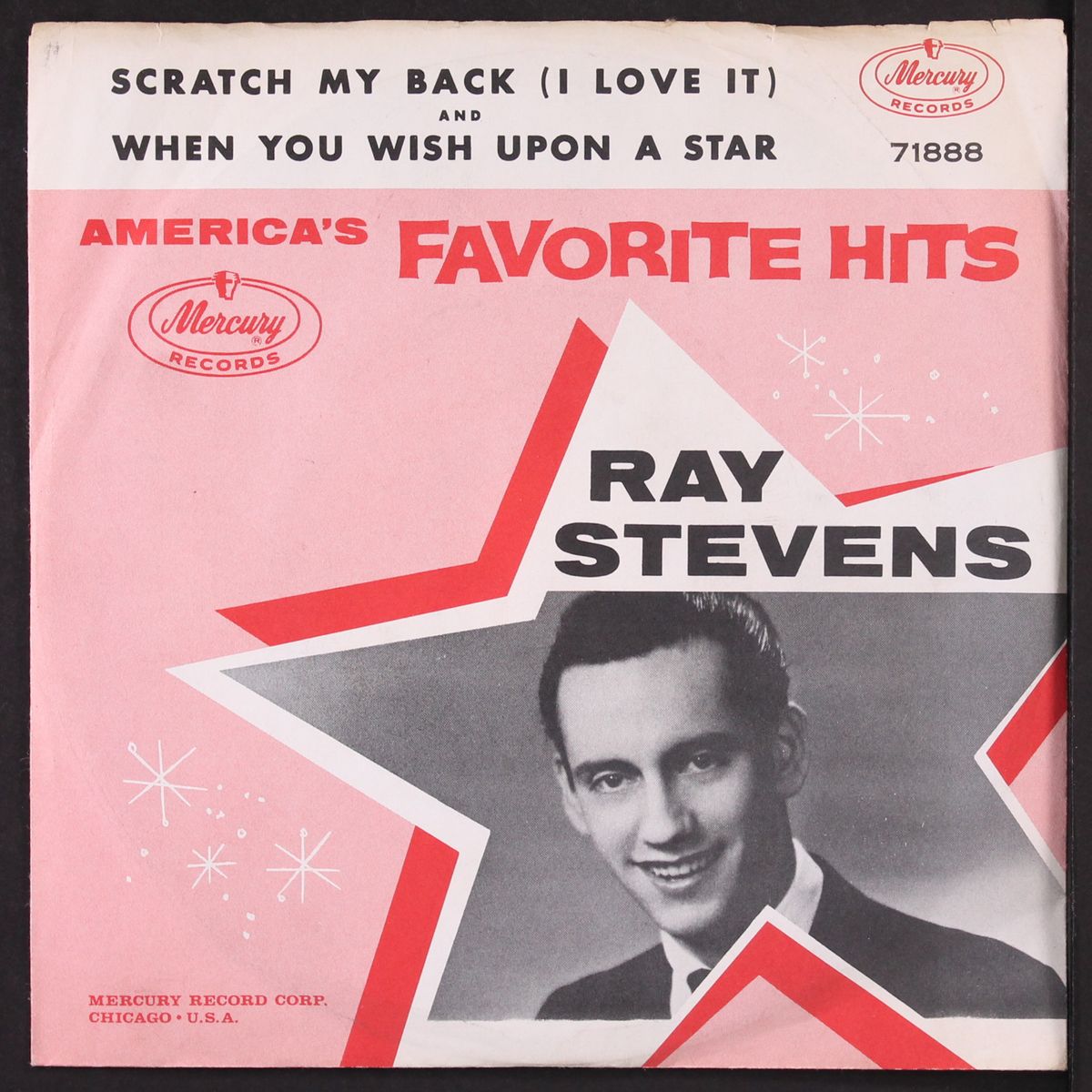 scratch my back / when you wish upon a star by RAY STEVENS