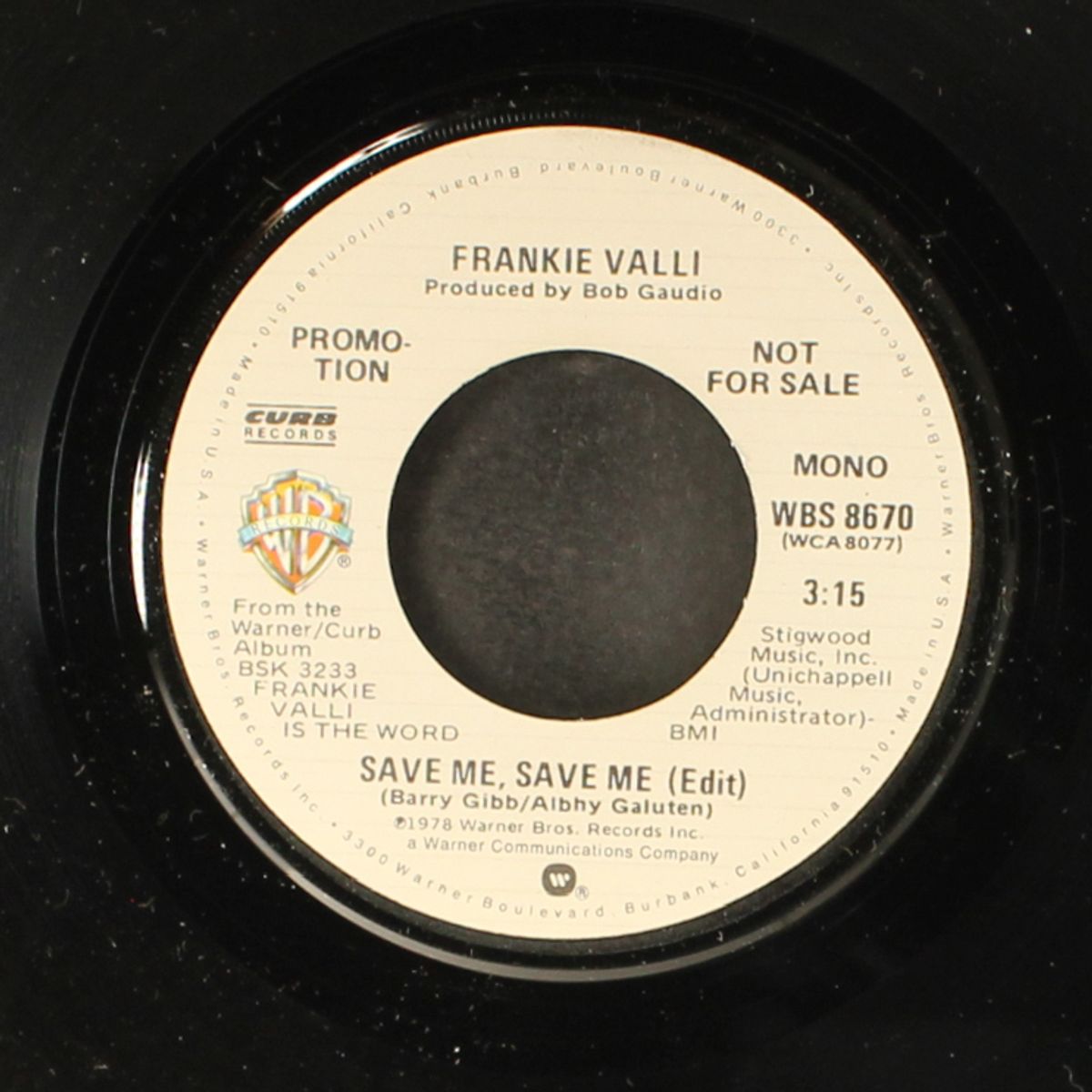 save me save me by FRANKIE VALLI