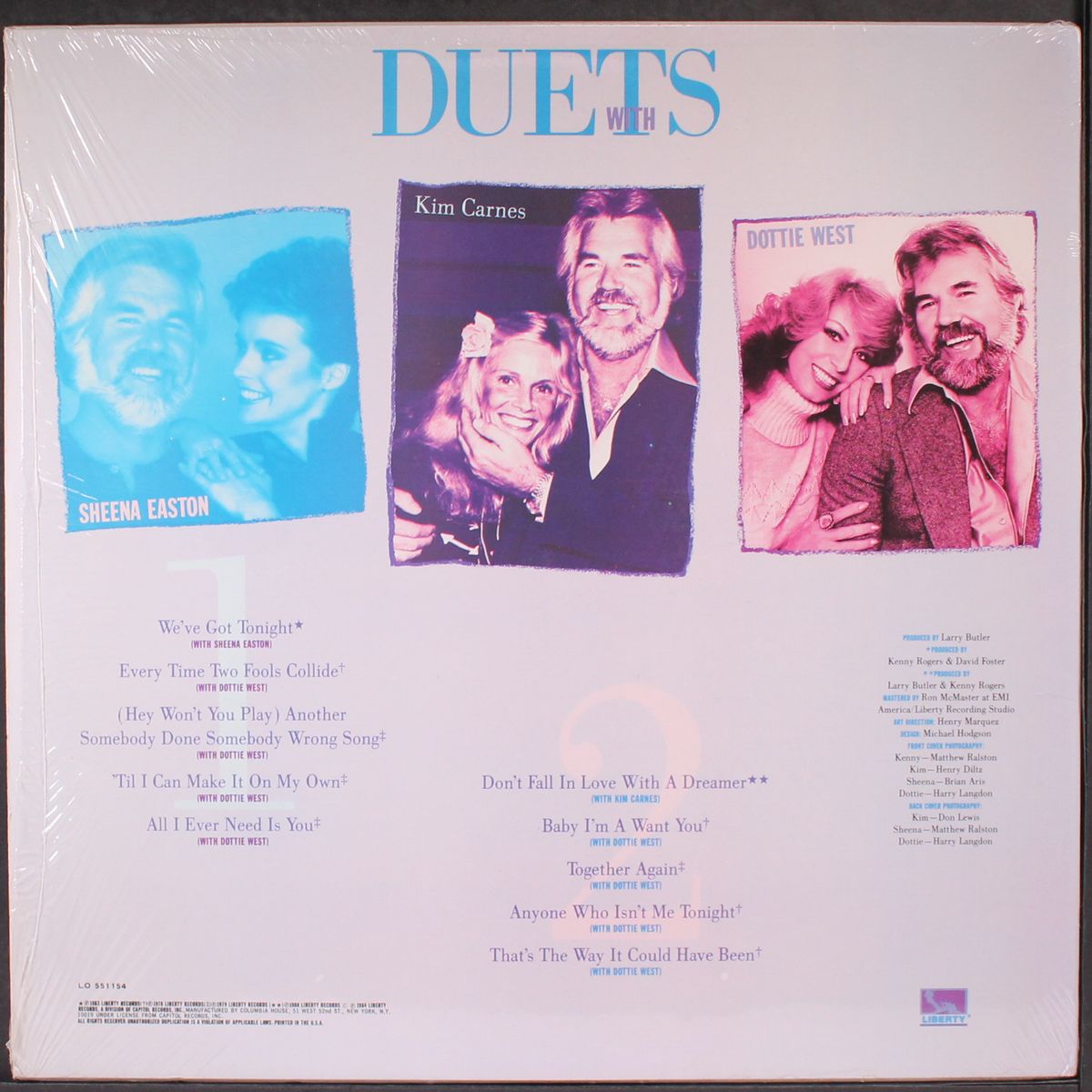 duets by KENNY ROGERS
