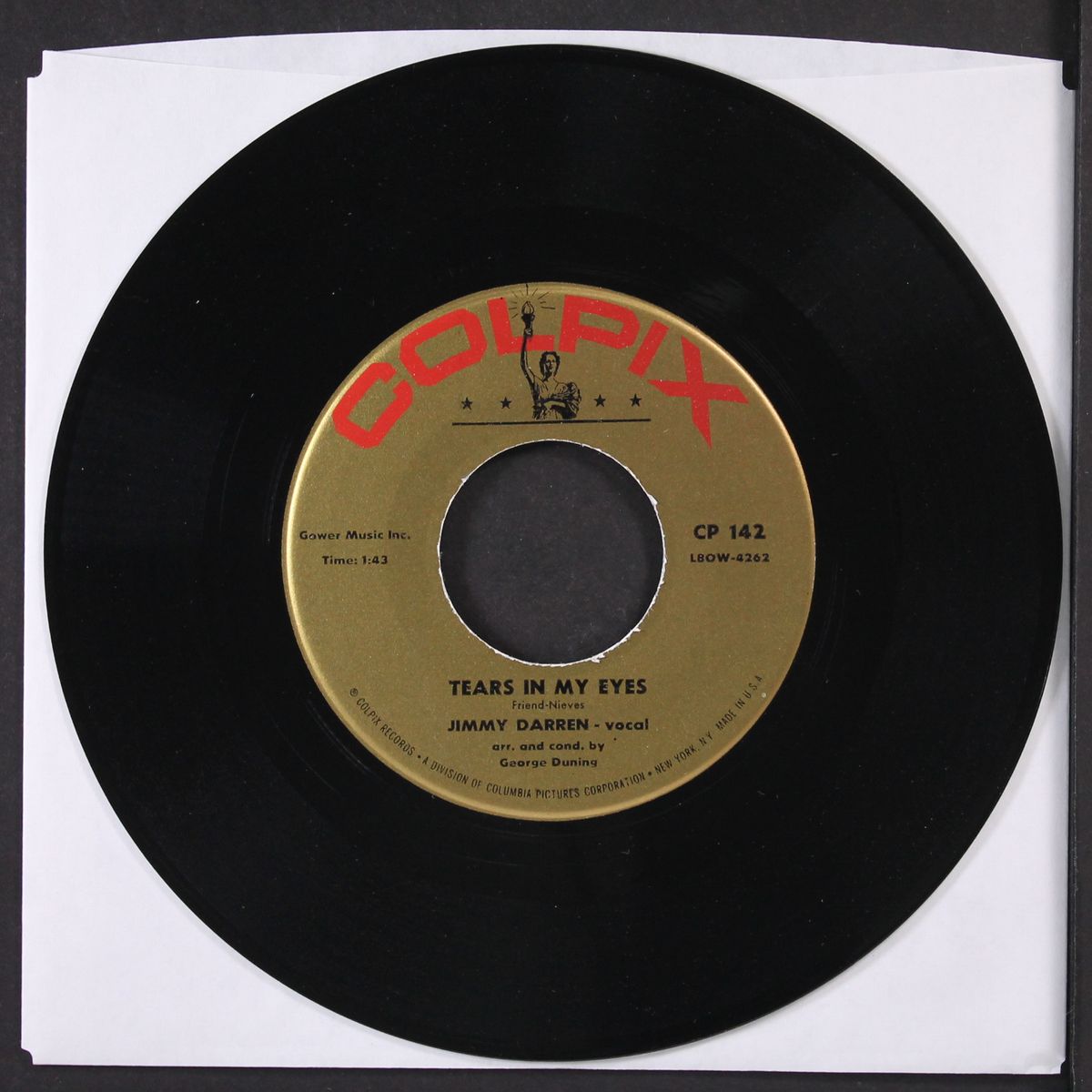 because they're young / tears in my eyes by JAMES DARREN