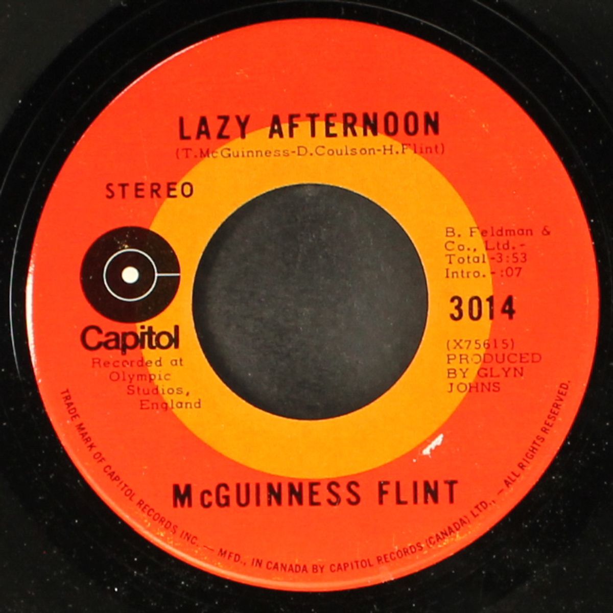 when i'm dead and gone by MCGUINNESS FLINT