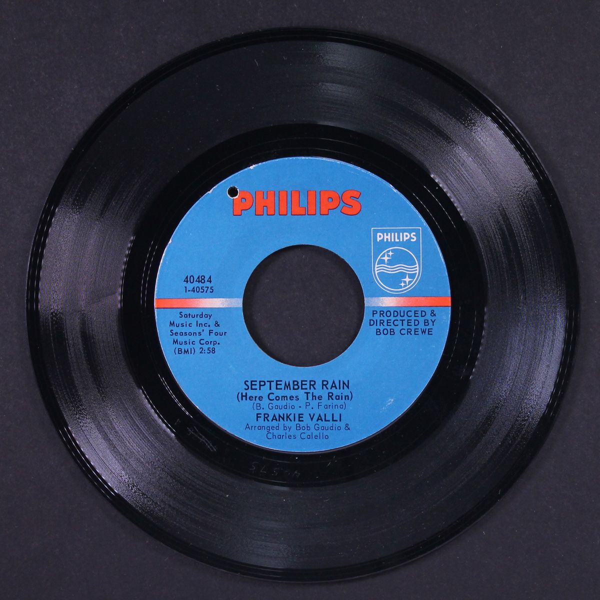 i make a fool of myself / september rain by FRANKIE VALLI