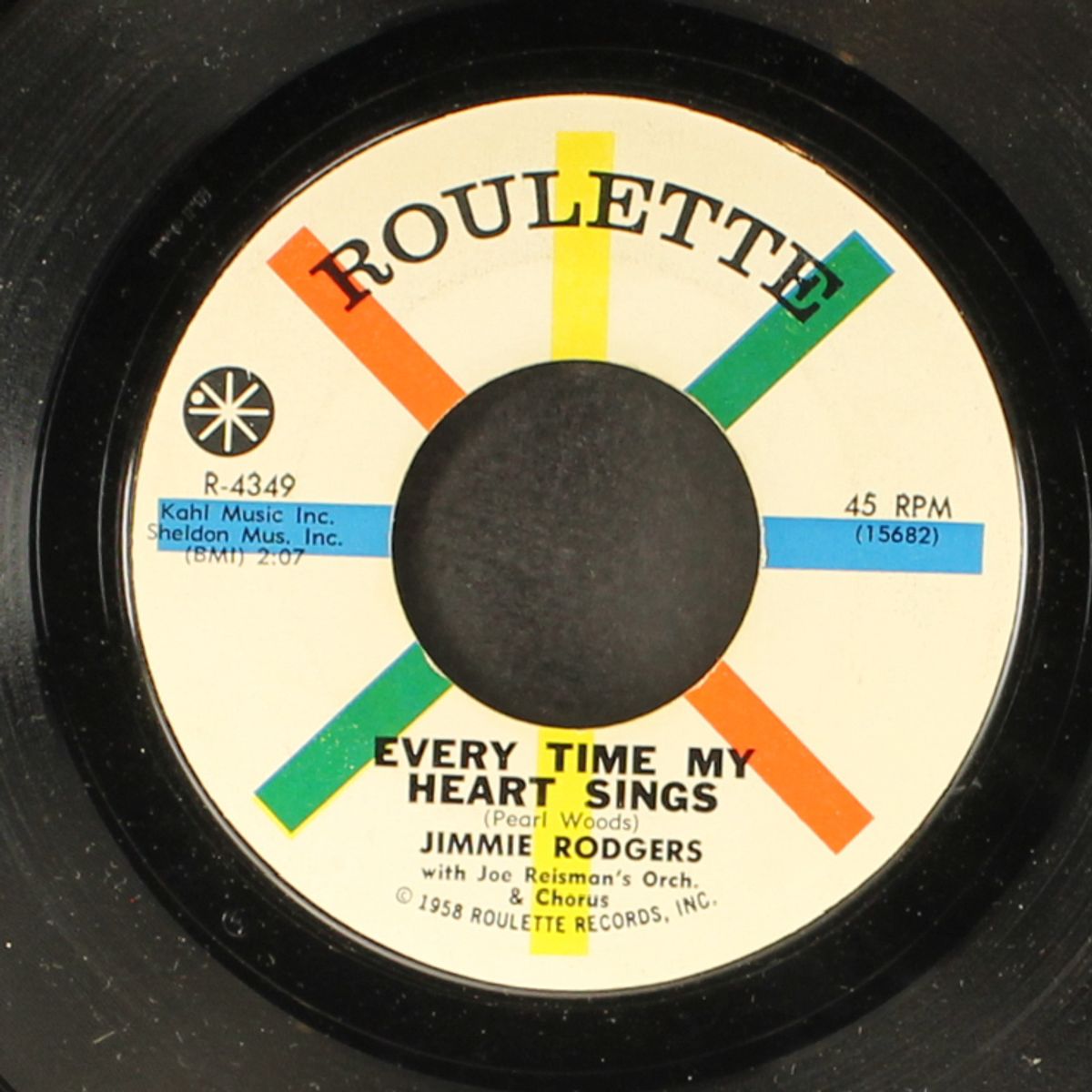 every time my heart sings / i'm on my way by JIMMIE RODGERS