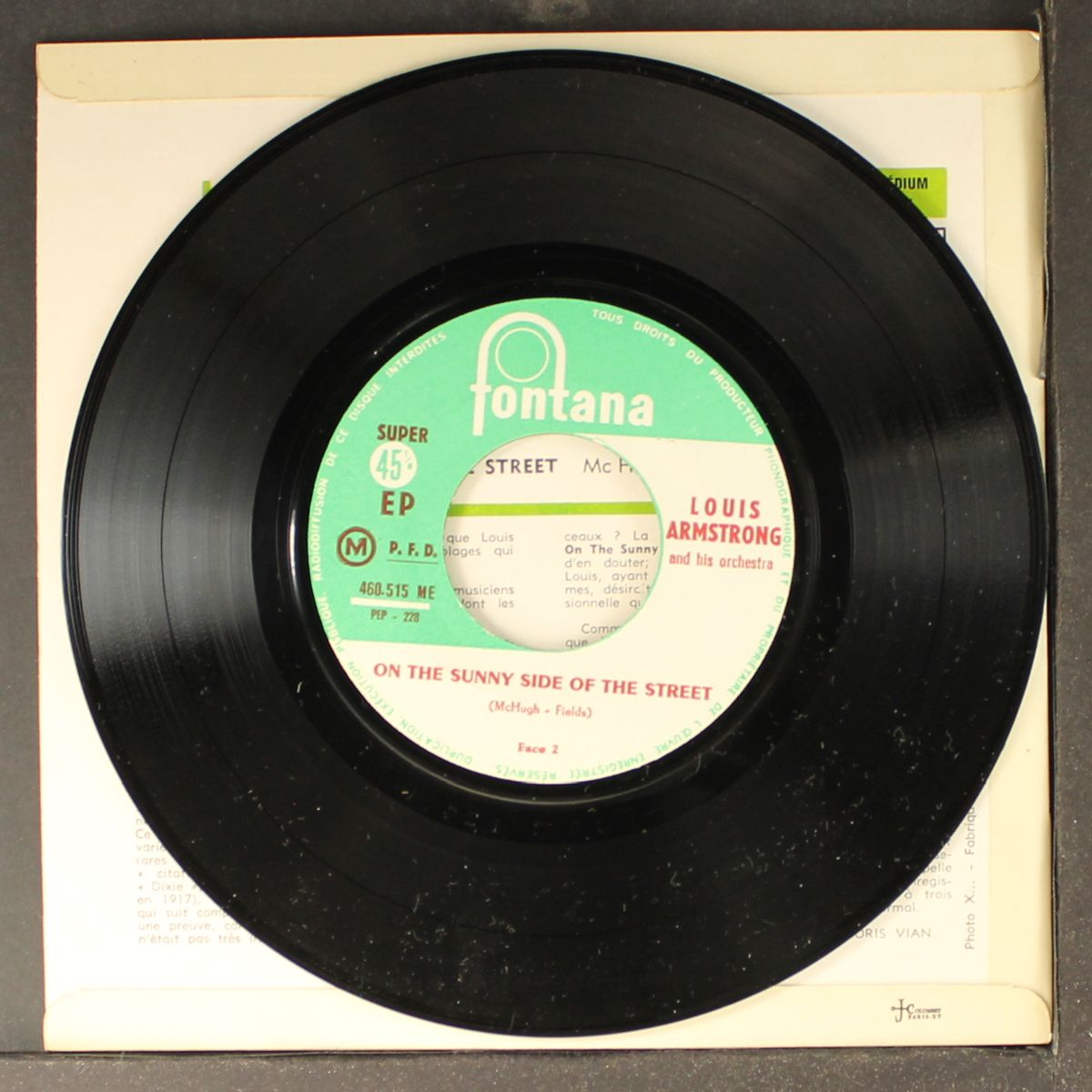 on the sunny side of the street + 3 by LOUIS ARMSTRONG