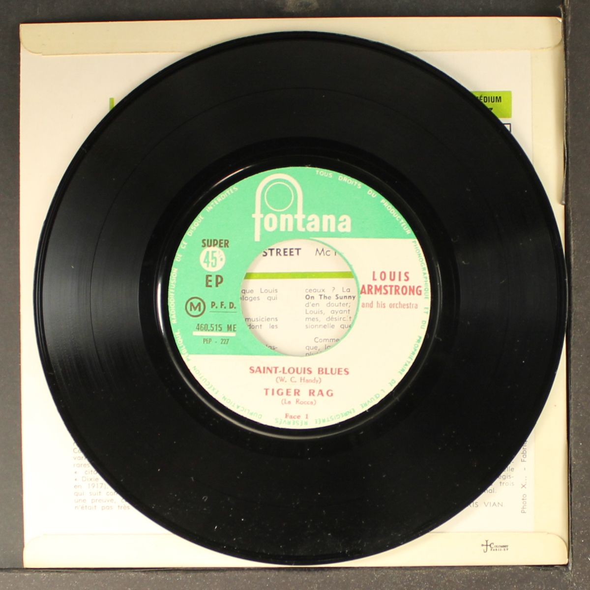on the sunny side of the street + 3 by LOUIS ARMSTRONG