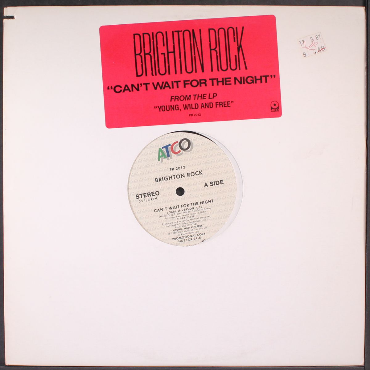 can't wait for the night / same (remix) by BRIGHTON ROCK