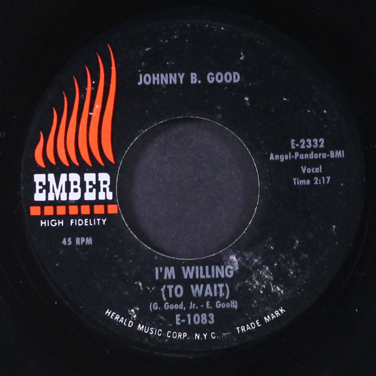 i feel your love growing cold / i'm willing (to wait) by JOHNNY B. GOOD