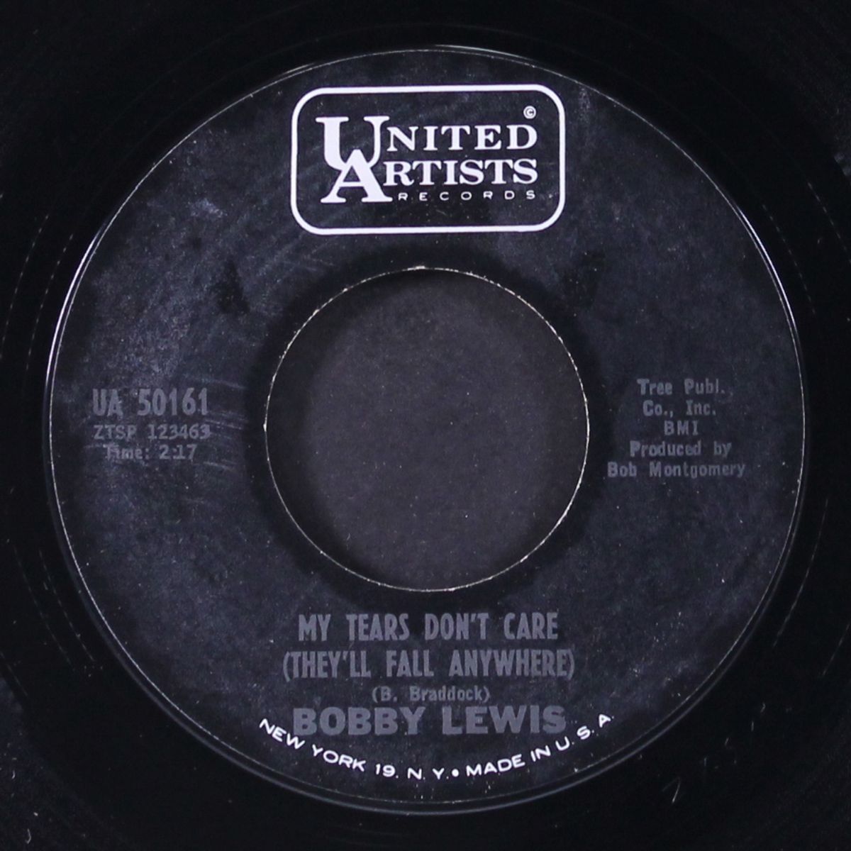 love me and make it all better / my tears don't care by BOBBY LEWIS