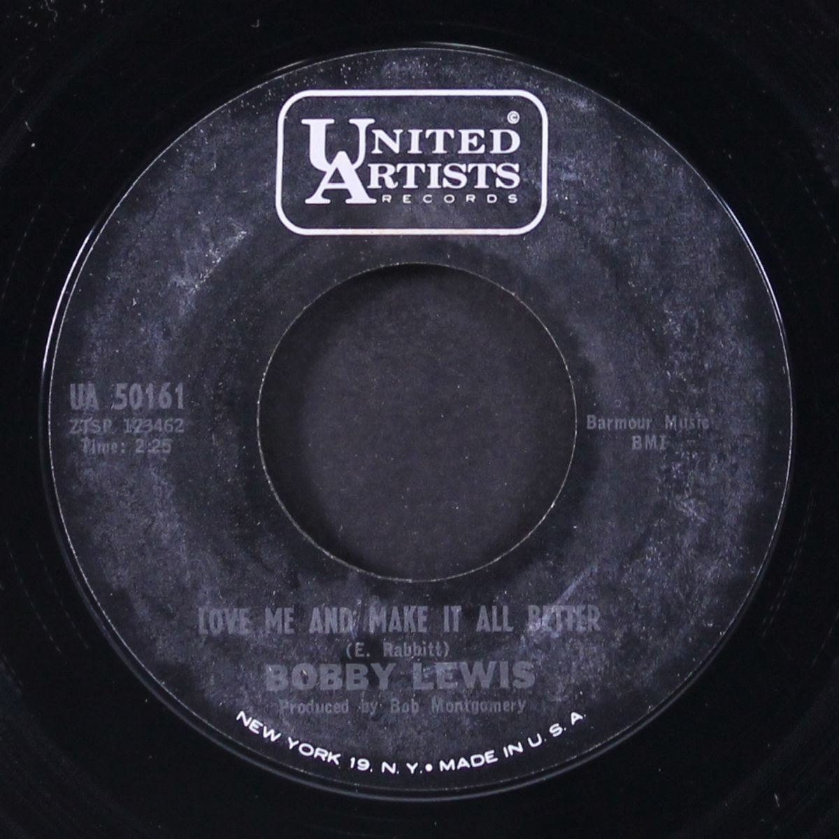love me and make it all better / my tears don't care by BOBBY LEWIS