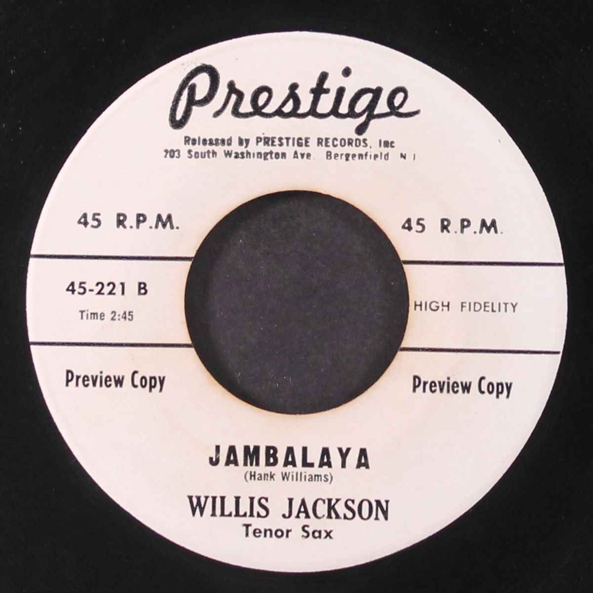 thunderbird / jambalaya by WILLIS JACKSON