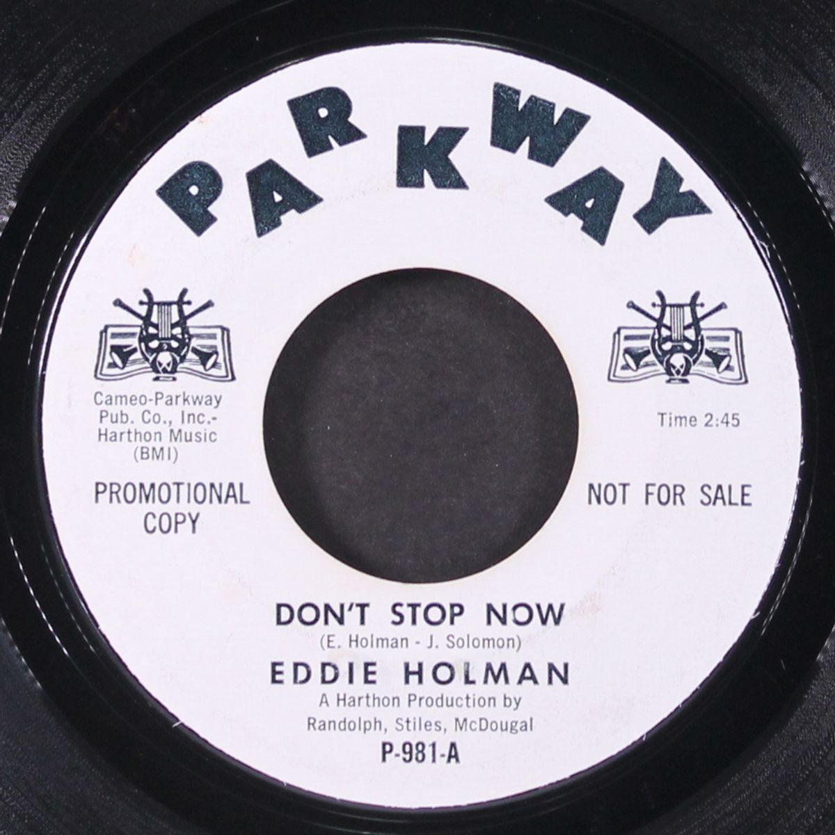 don't stop now / blank by EDDIE HOLMAN