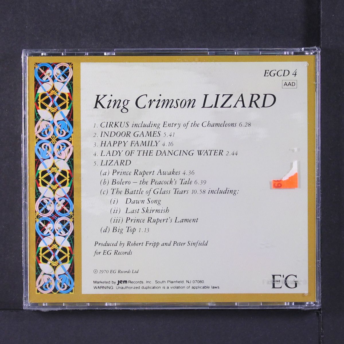 lizard by KING CRIMSON