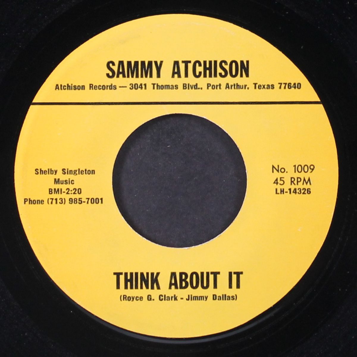 think about it / from a jack to a king by SAMMY ATCHISON
