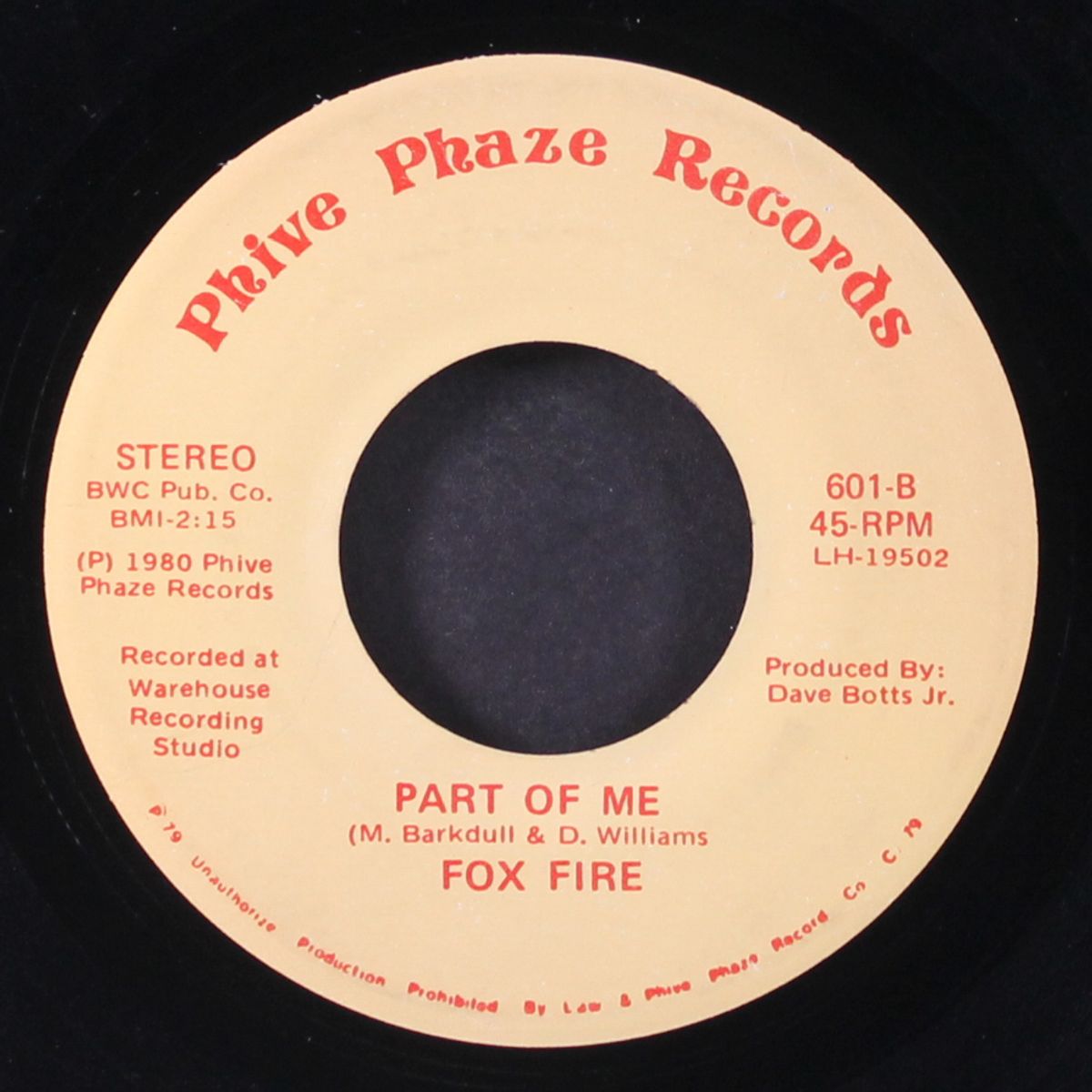 standing on the corner / part of me by FOX FIRE