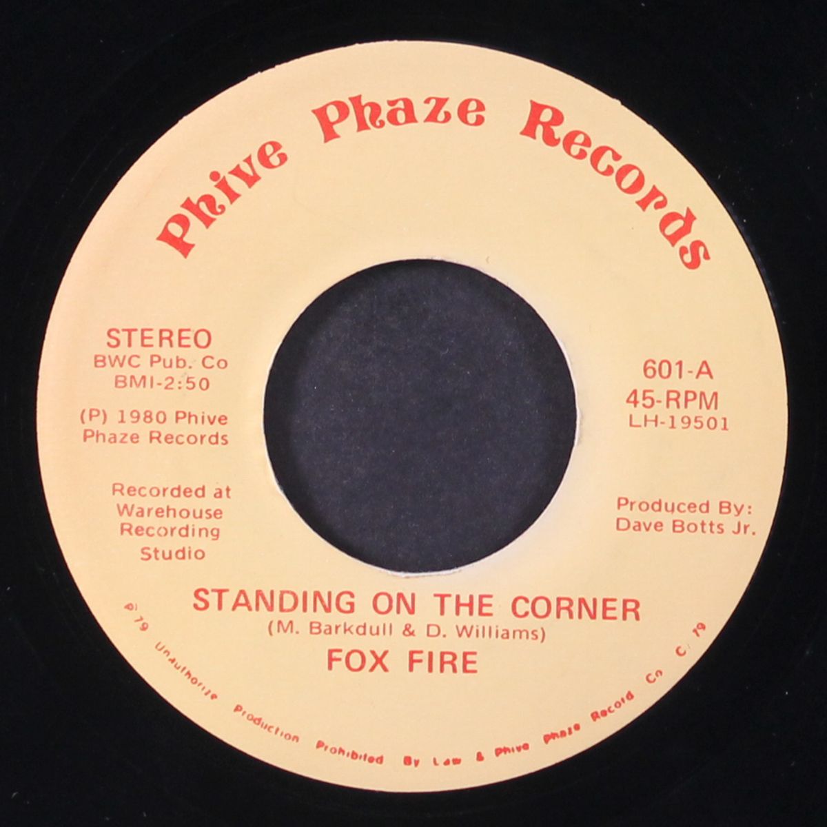 standing on the corner / part of me by FOX FIRE