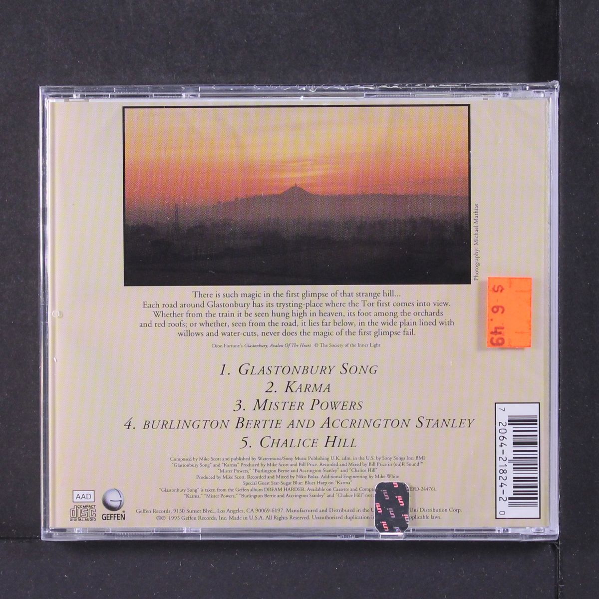 glastonbury song by WATERBOYS