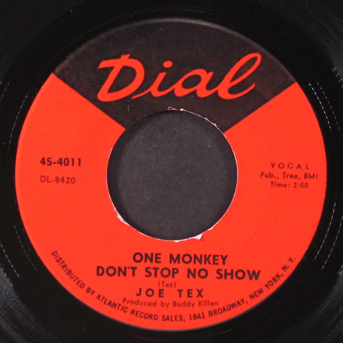 one monkey don't stop no show / build your love by JOE TEX