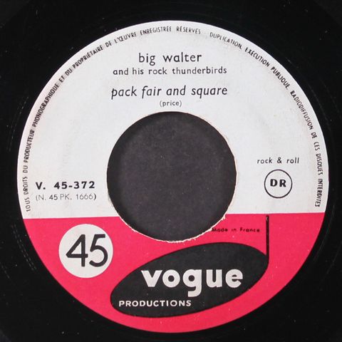 LOUIS JONES & HIS ROCK 'N' ROLL BAND / BIG WALTER