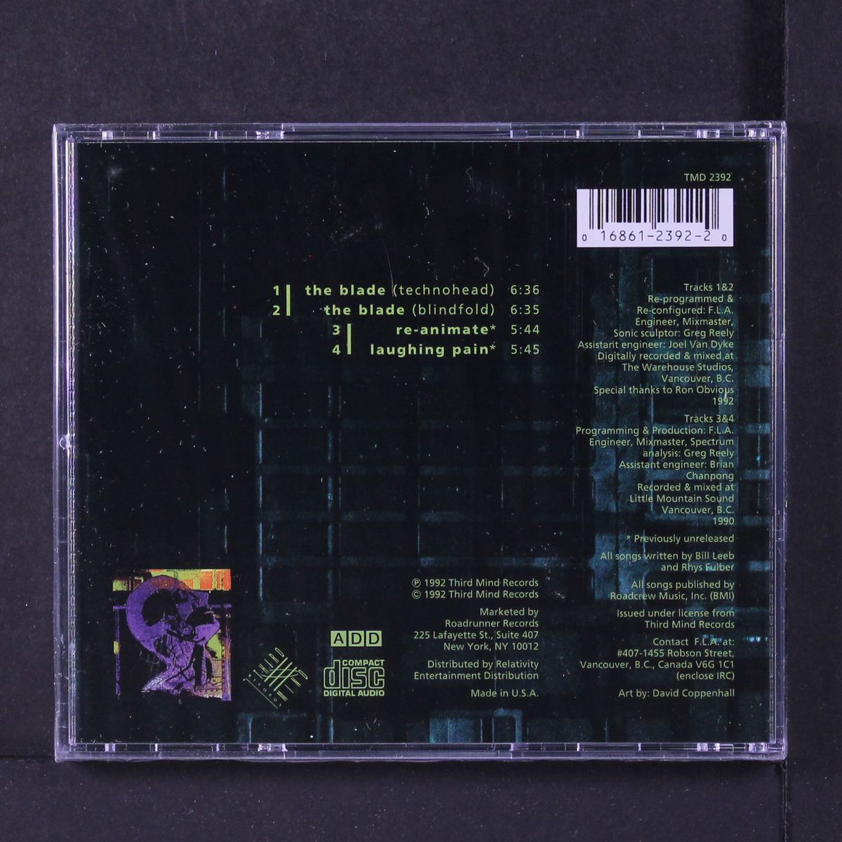 the blade by FRONT LINE ASSEMBLY