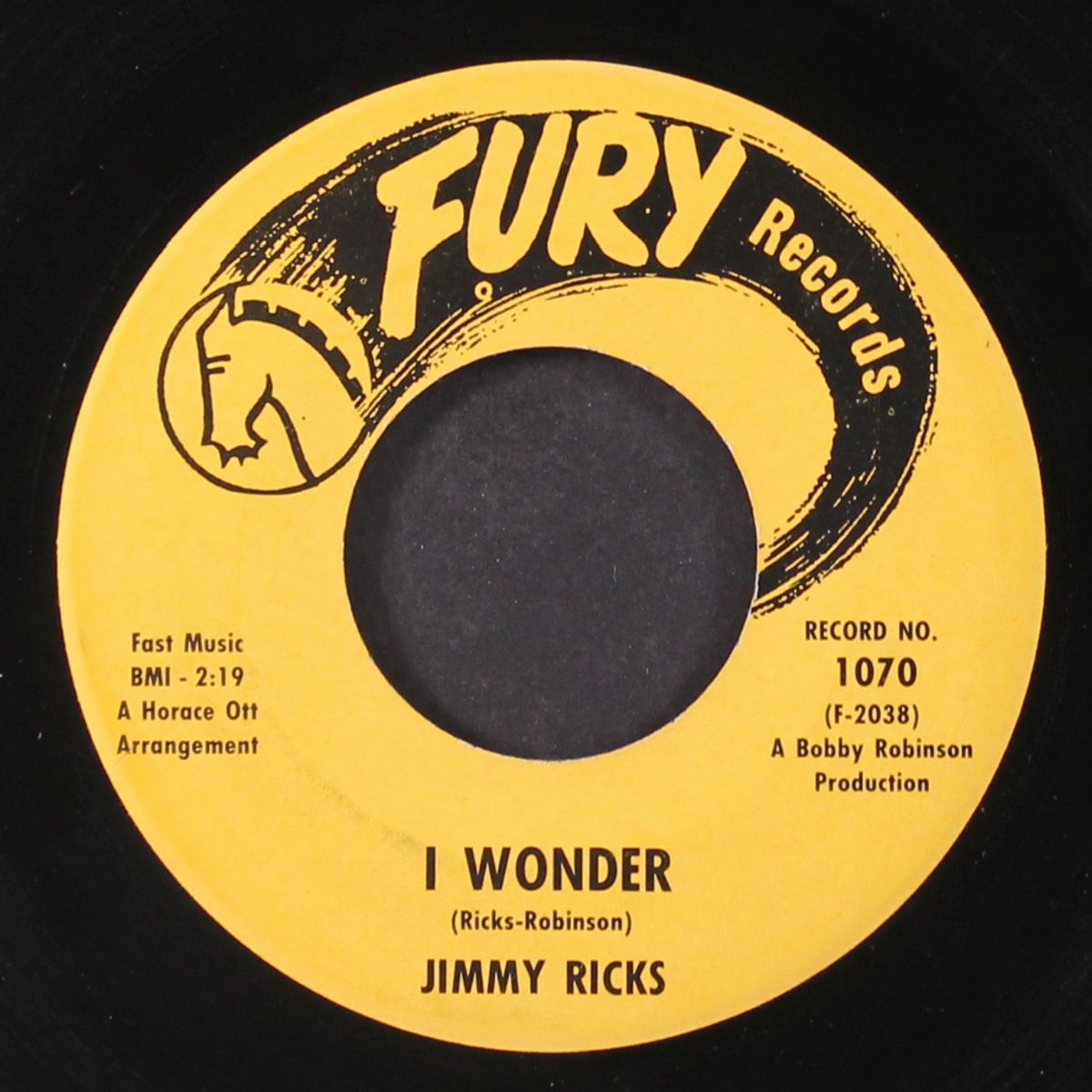 i wonder / let me down easy by JIMMY RICKS