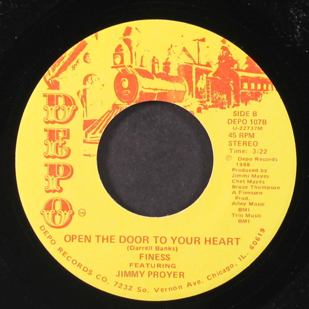 open the door to your heart / whistler by FINESS FEATURING JIMMY PRYOR