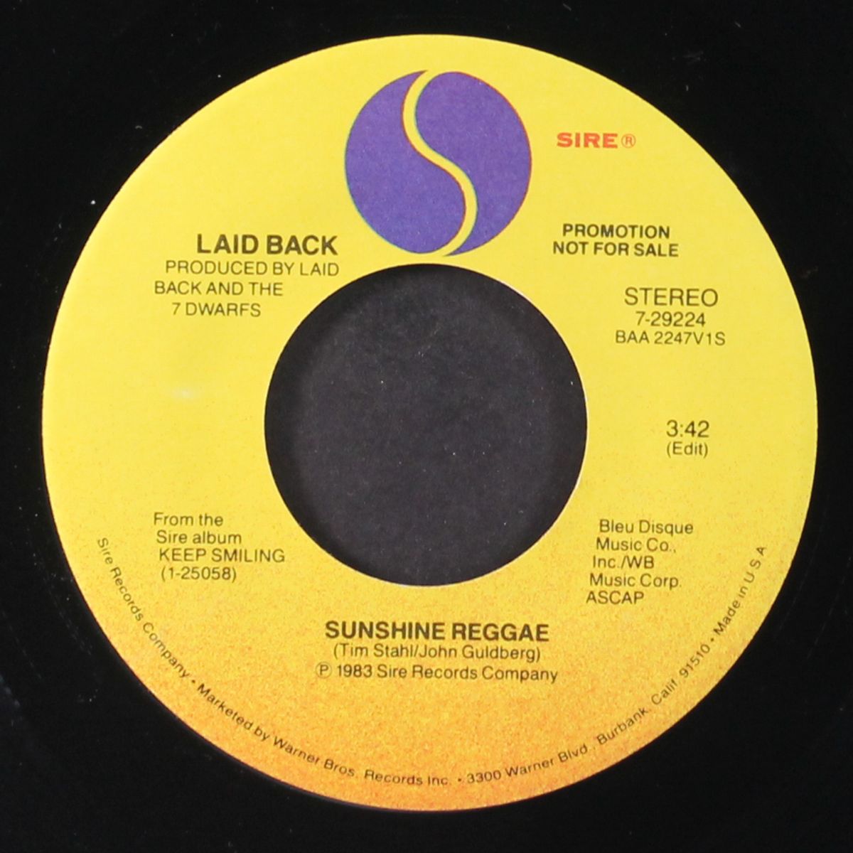 sunshine reggae / same by LAID BACK