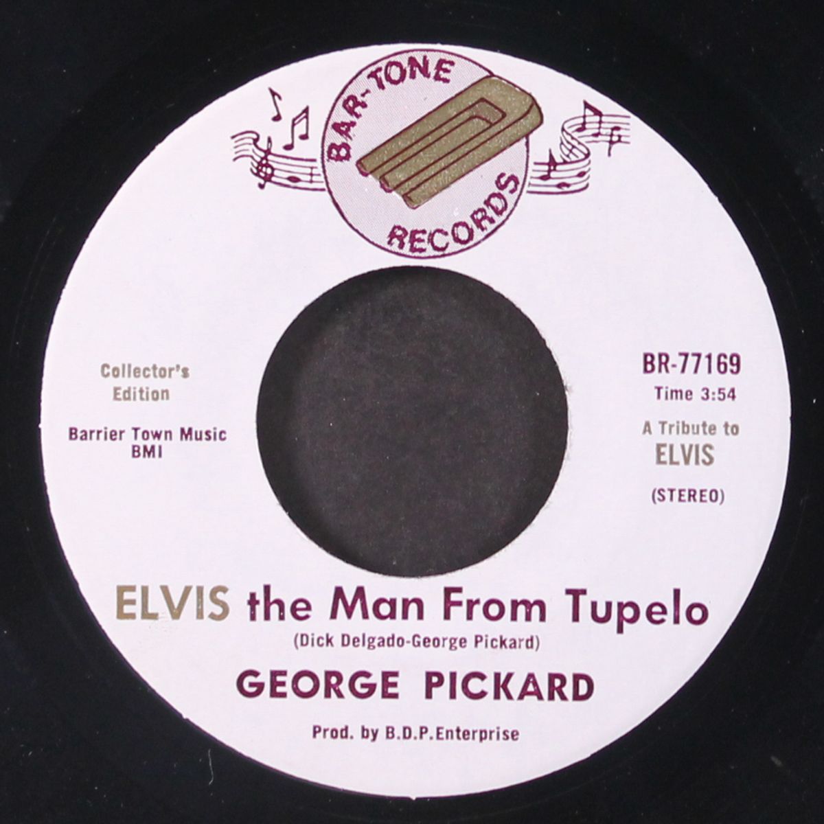 elvis, the man from tupelo by GEORGE PICKARD