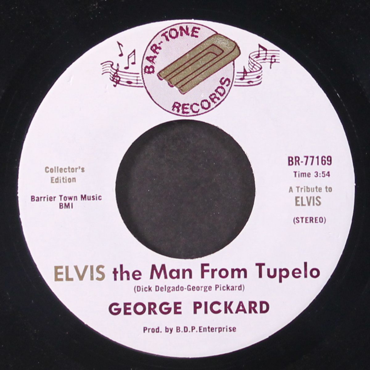 elvis, the man from tupelo by GEORGE PICKARD
