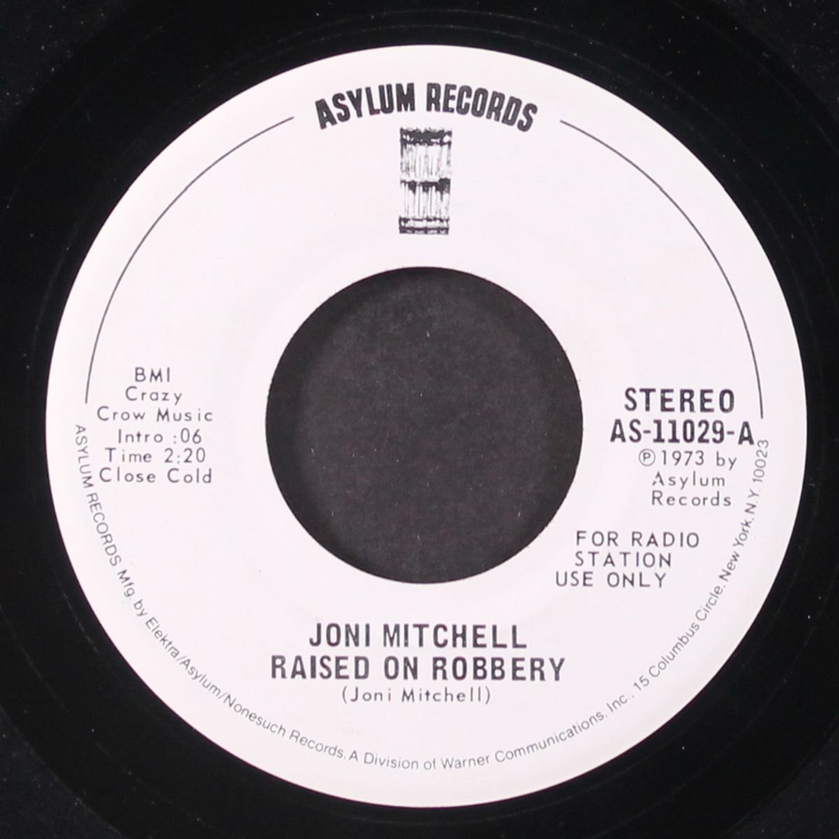 raised on robbery / mono by JONI MITCHELL