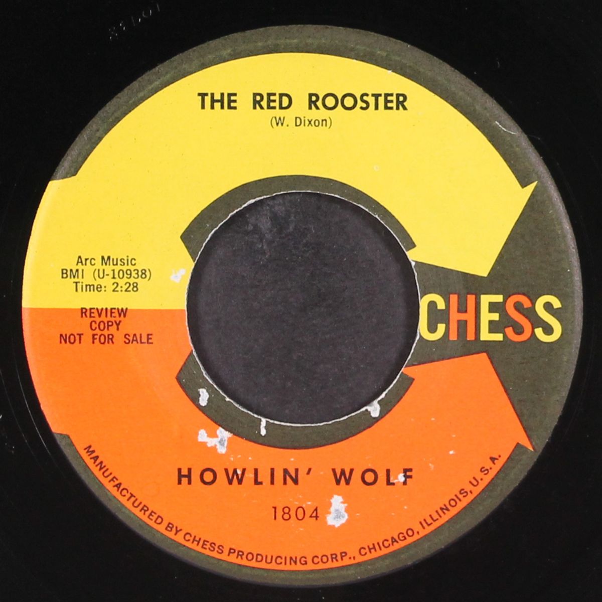shake for me / the red rooster by HOWLIN' WOLF