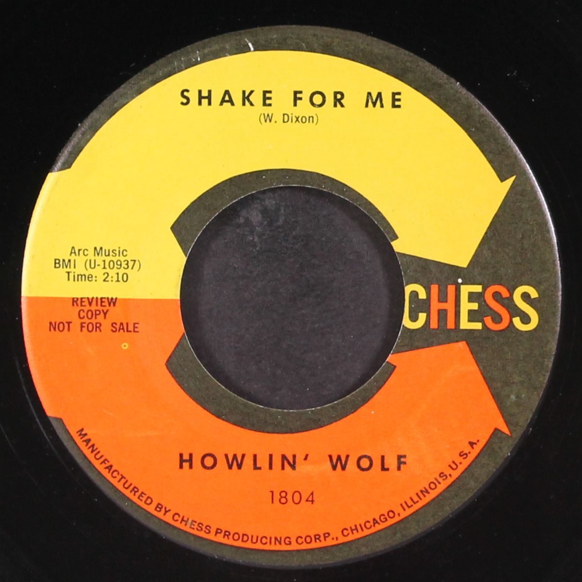 shake for me / the red rooster by HOWLIN' WOLF