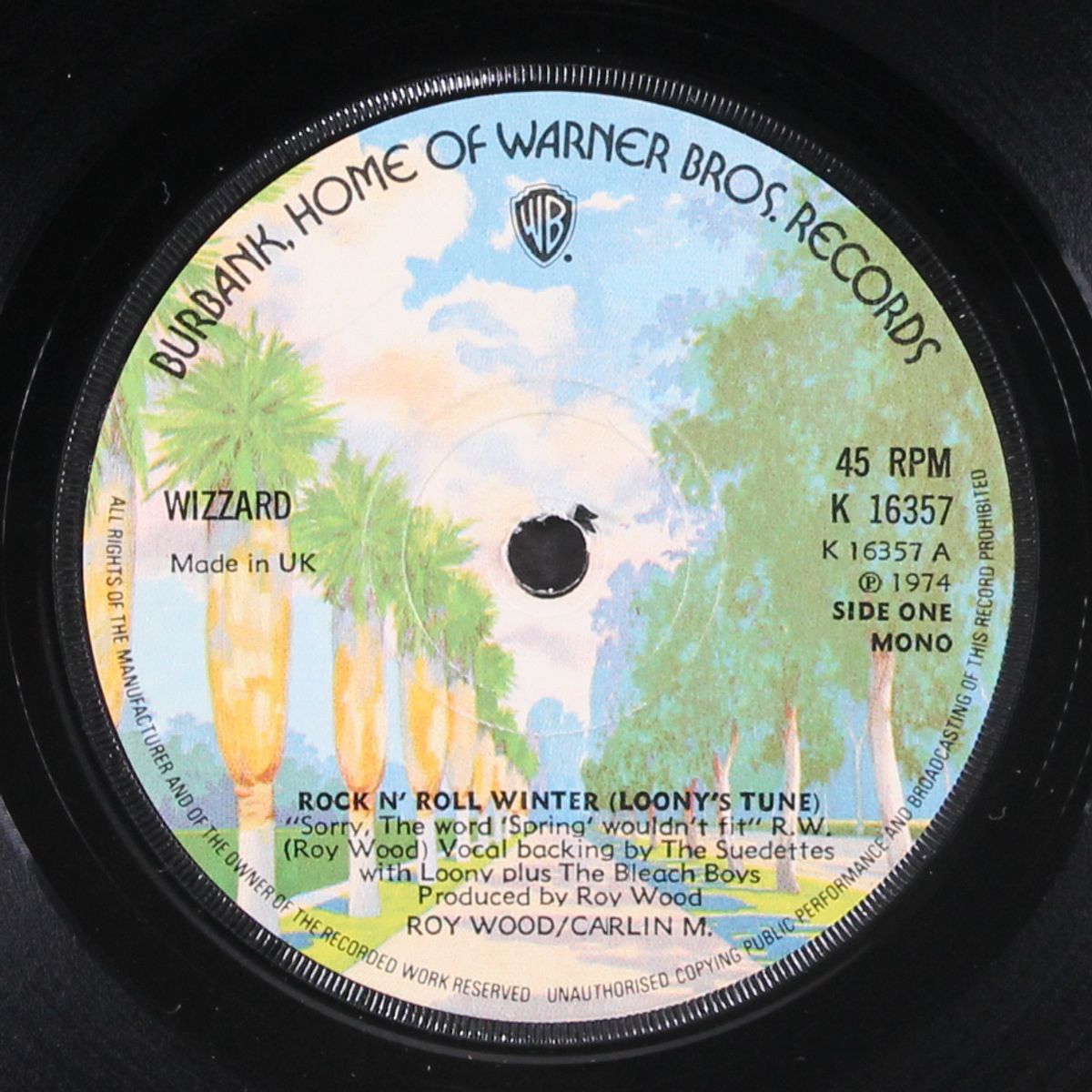rock n' roll winter / dream of unwin by WIZZARD