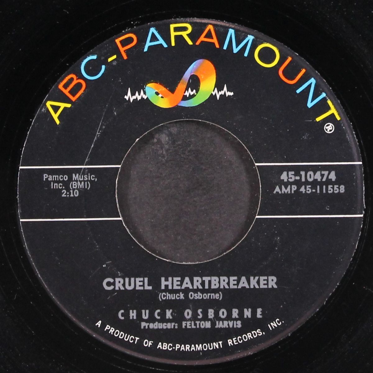 come and walk with me / cruel heartbreaker by CHUCK OSBORNE
