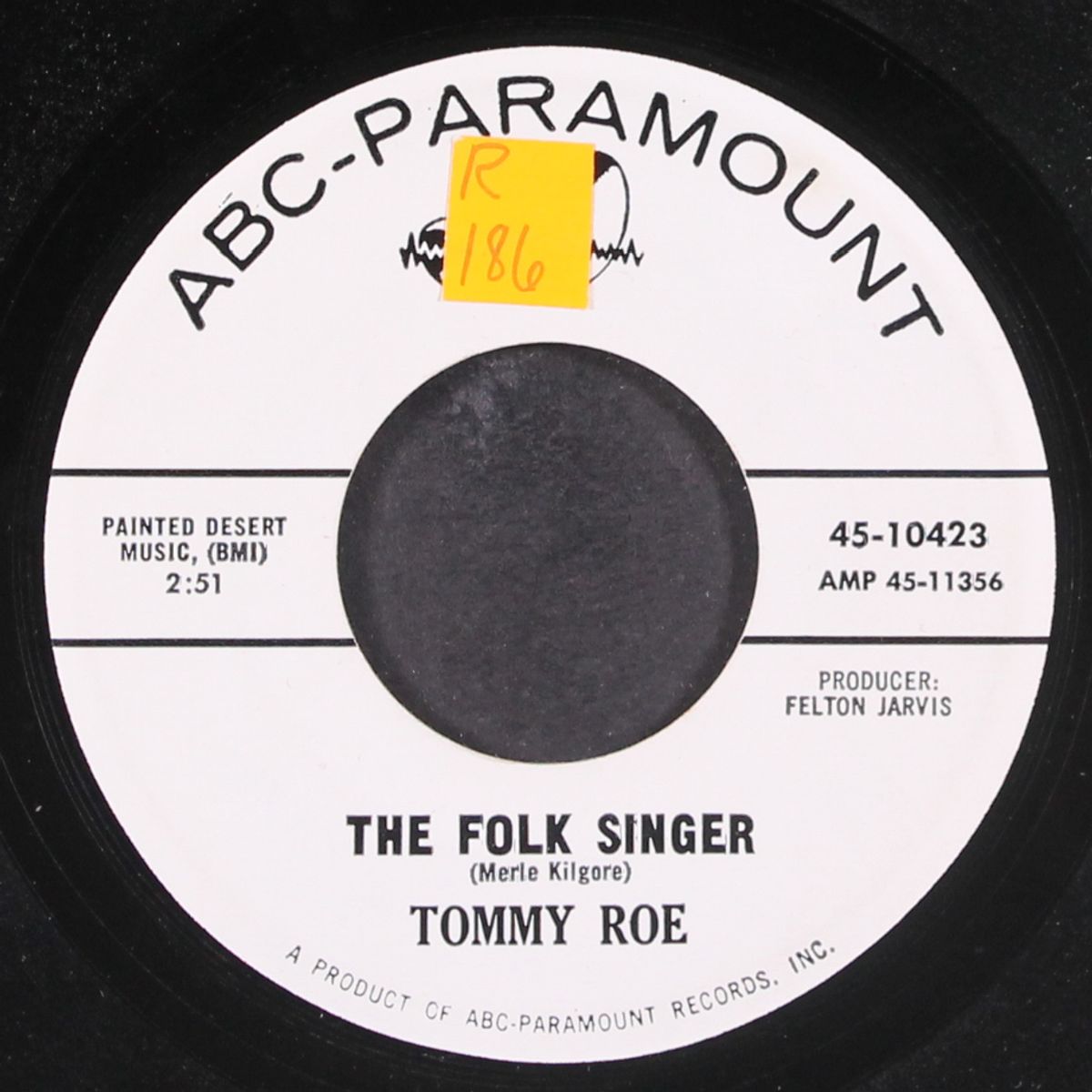 the folk singer by TOMMY ROE