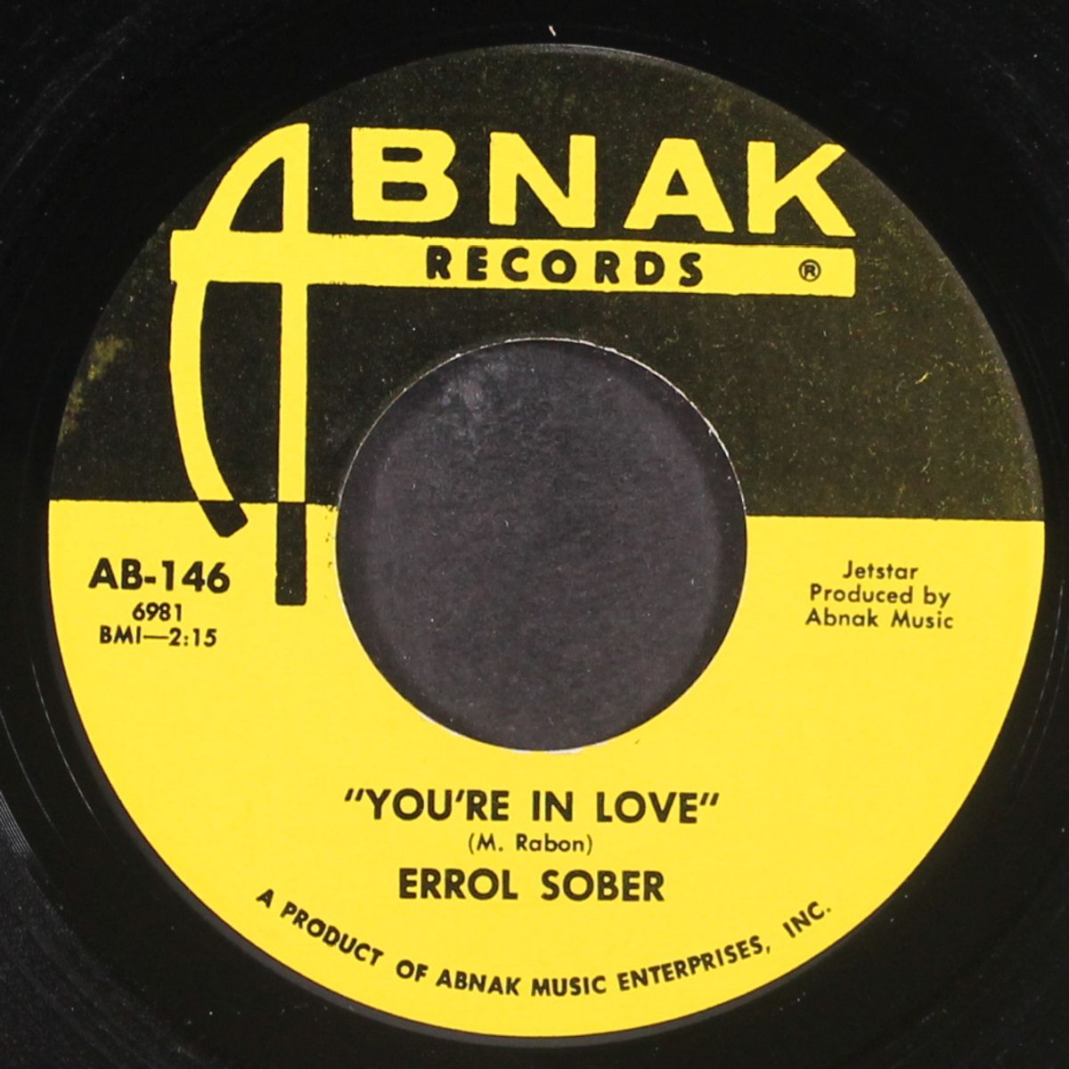 sugar shaker / you're in love by ERROL SOBER