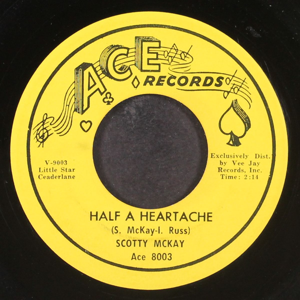 little miss blue / half a heartache by SCOTTY MCKAY