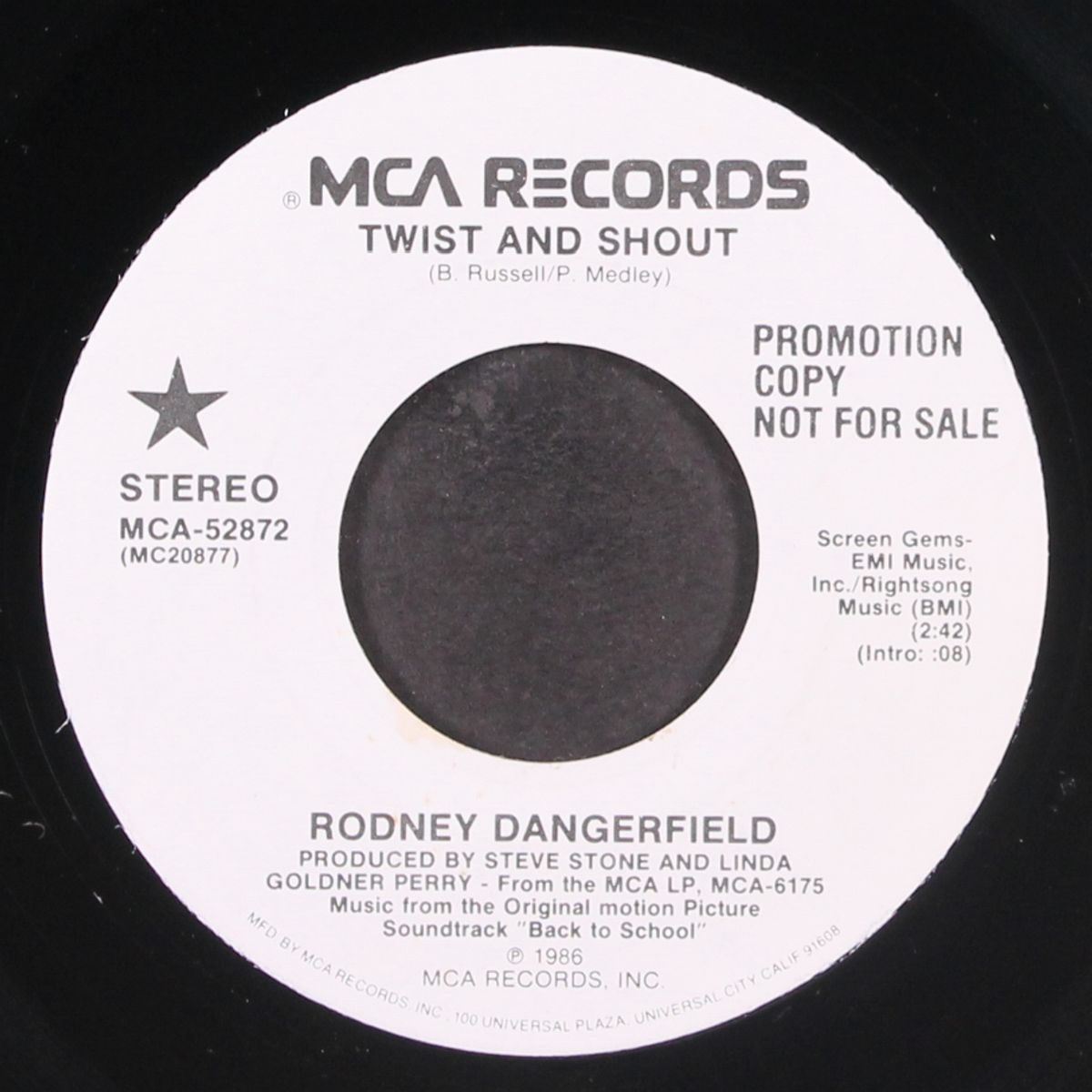 twist and shout by RODNEY DANGERFIELD
