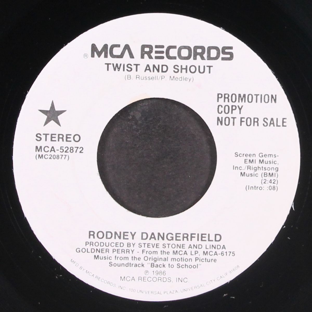 twist and shout by RODNEY DANGERFIELD