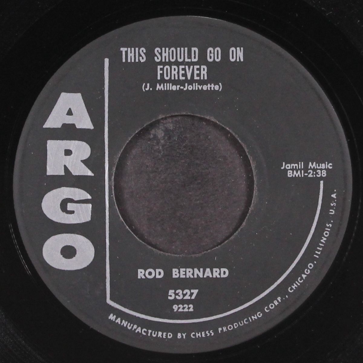 pardon, mr. gordon / this should go on forever by ROD BERNARD