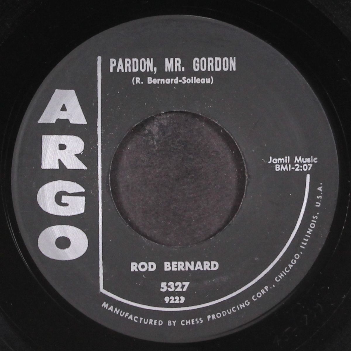 pardon, mr. gordon / this should go on forever by ROD BERNARD