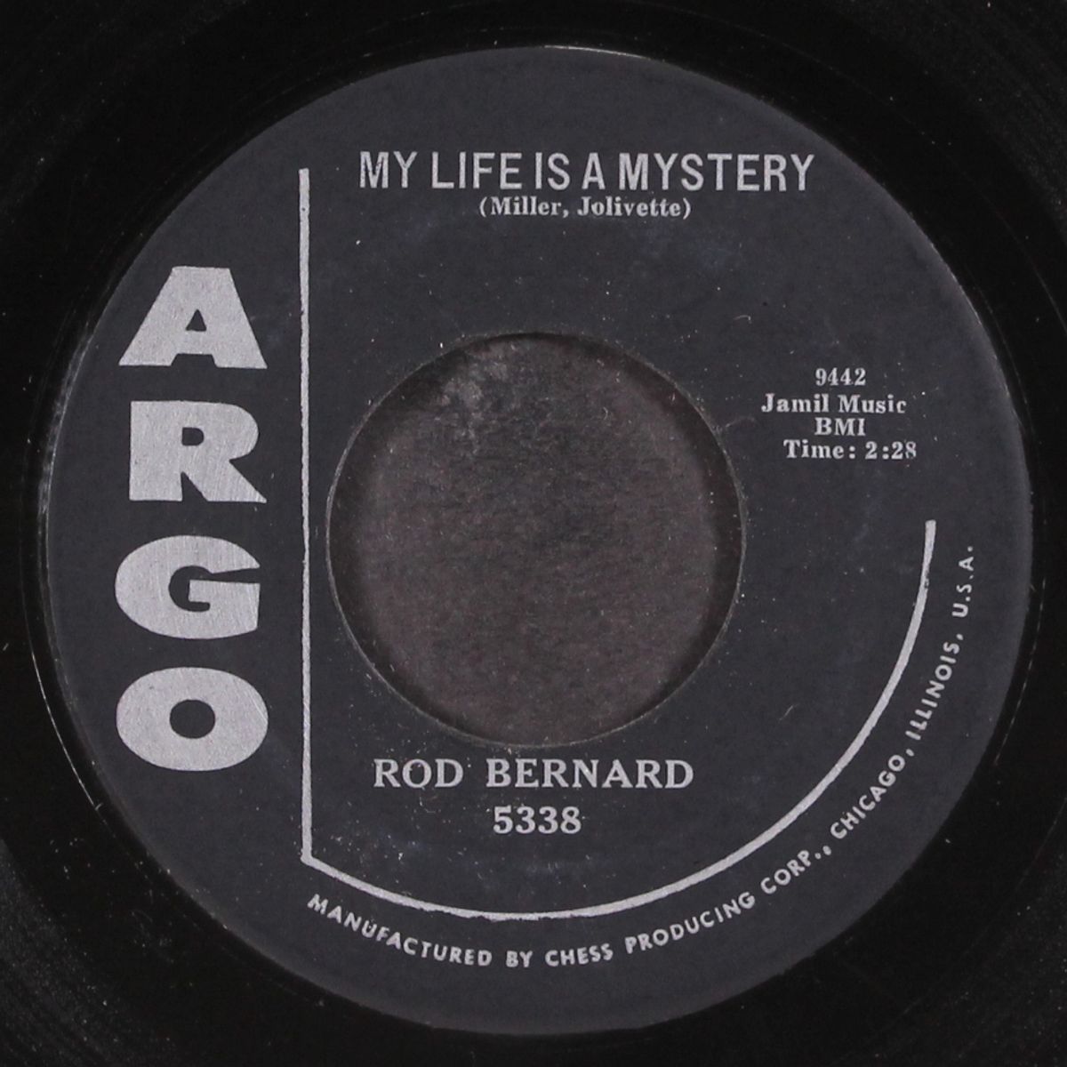 my life is a mystery by ROD BERNARD