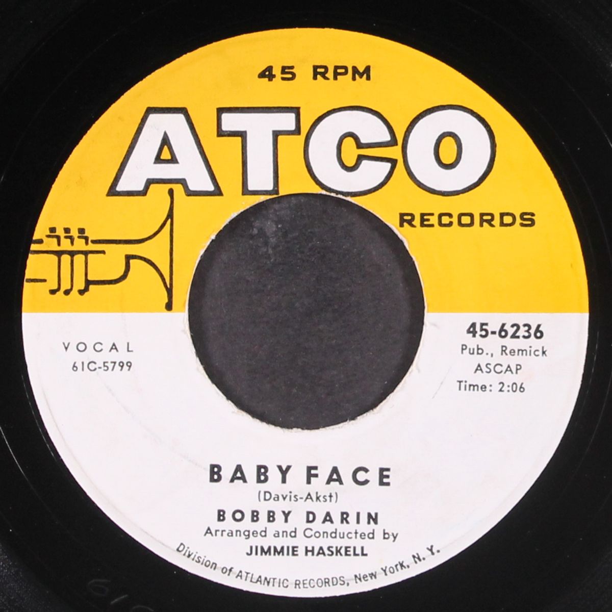 baby face / you know how by BOBBY DARIN
