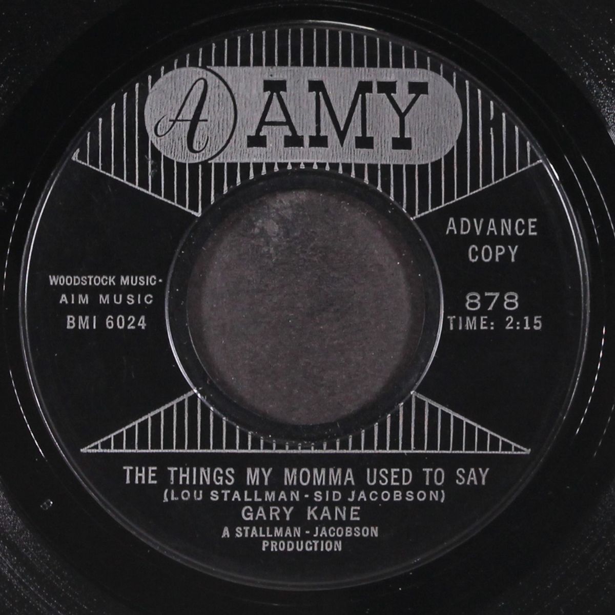 not enough girls / the things my momma used to say by GARY KANE