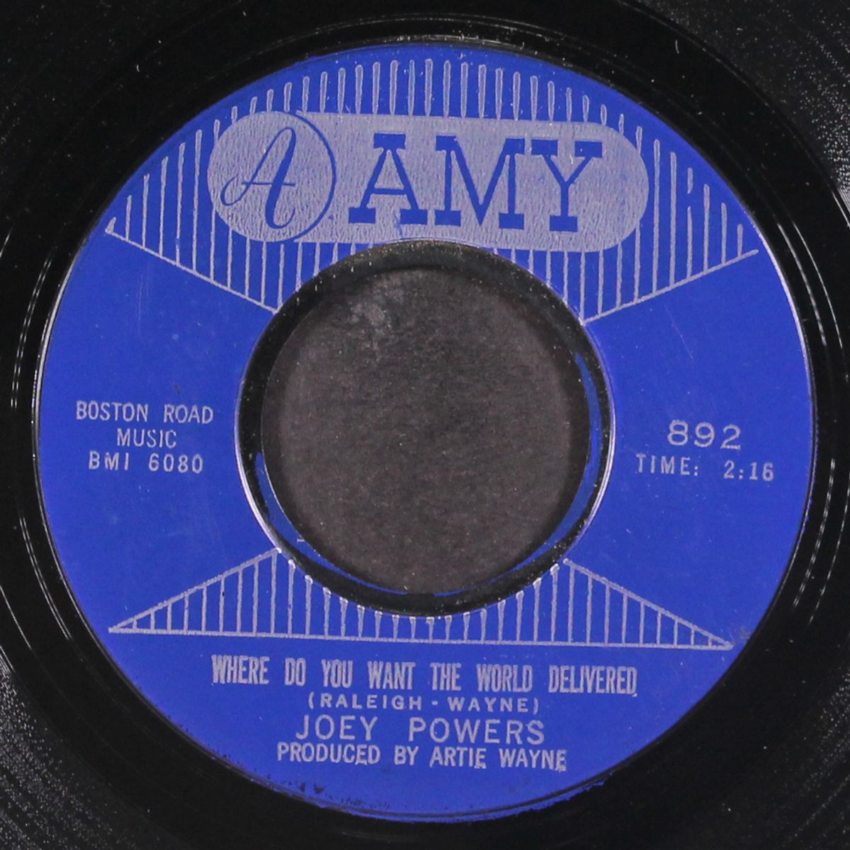 midnight mary / where do you want the world delivered by JOEY POWERS