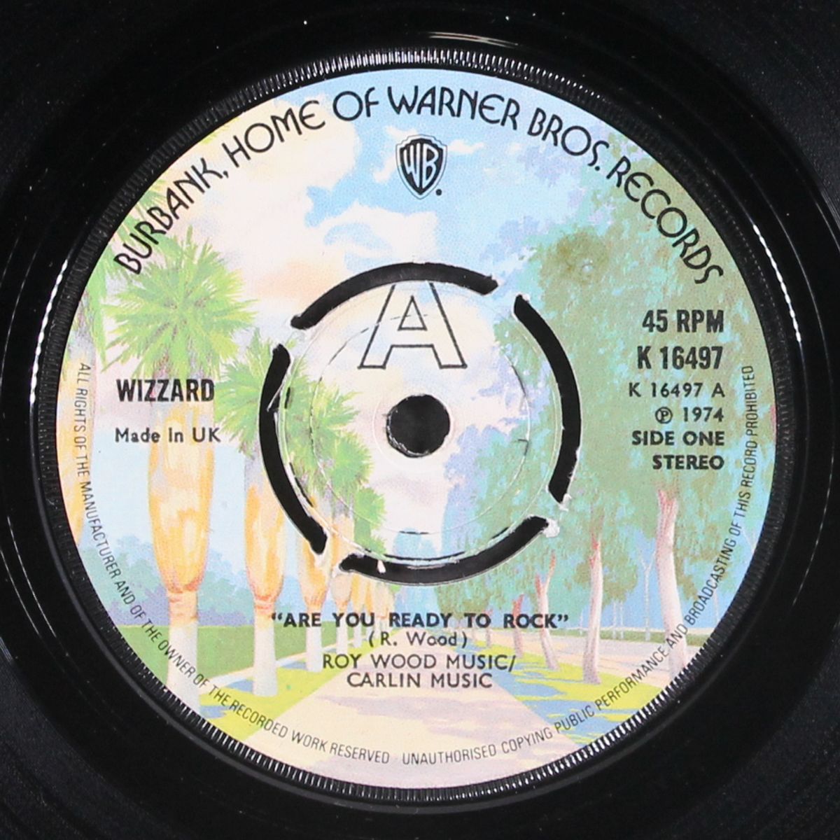 are you ready to rock / marathon man by WIZZARD