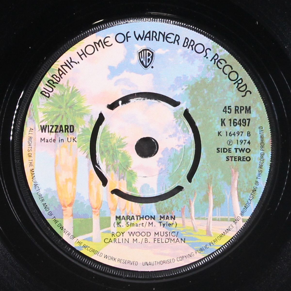 are you ready to rock / marathon man by WIZZARD